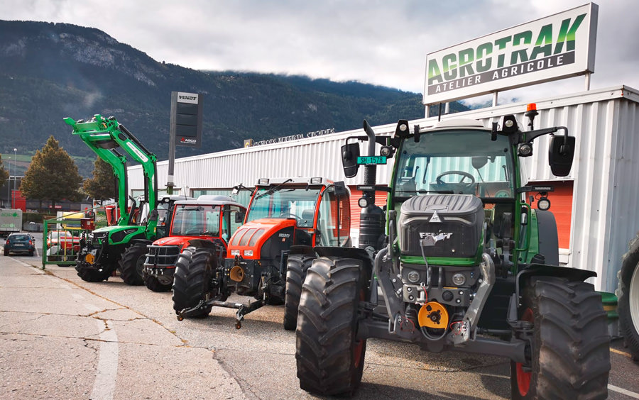 Ausstellung Landtechnik Agrotrak