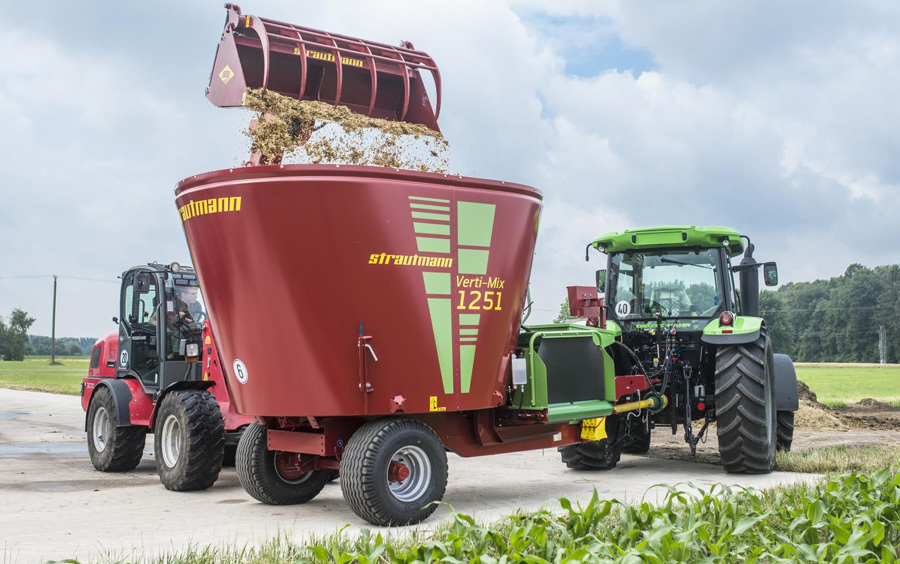 Vertimix 1251 strautmann Agrotrak Siders